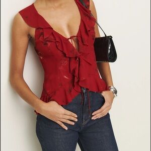 Reformation Paulette Top